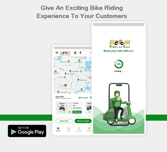 Bike on rent developer 